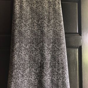 Black & White snake print skirt Sz XL